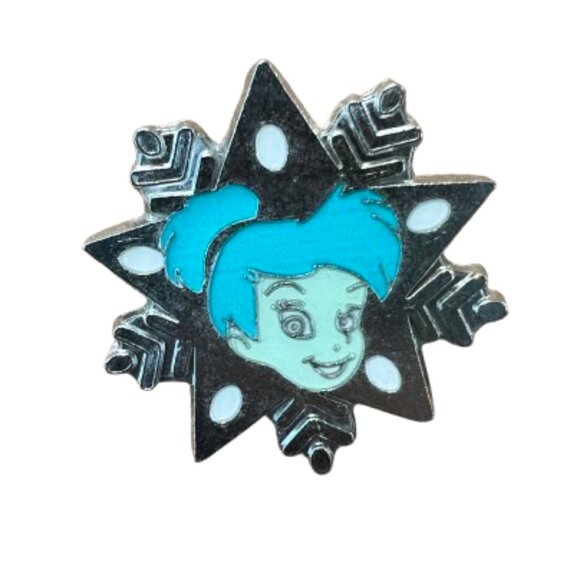 Disney Trading Pin Tinker Bell Snowflake Hidden Mickey Disneyland Resort Hotel - Picture 1 of 2